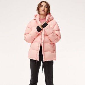 Aritzia Super Puff Xs Light Pink Tna 